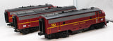 Lionel 2233820, 2233829 Lehigh Valley LEGACY F7 AA Set #562, #566 and Non-Powered Superbass F7B #521 (Set of 2) O Scale NEW