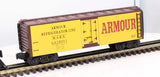 K-Line K642-8011 ARMOUR Classic Wood-sided Reefer O Scale Like New Damaged Box