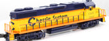 Williams GP3809 GP38 Chessie System C&O Locomotive W/ Air Horn  O Scale Like New