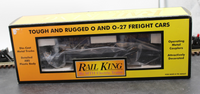 MTH Rail King 30-76115 O Scale Richmond Fredericksburg & Potomac Flat Car with 1926 USPS Delivery trucks O SCALE NEW