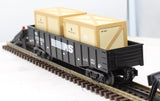 MTH 30-4219A NS Gondola Car w/ 2 Crates O Scale Like New