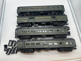 K-Line k-4870b Set of 4 New York Central NYC 20th century limited heavyweight passenger car set O SCALE Used Excellent