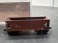 Walthers 932-50132,50133 Norfolk Southern NS No herald Set of 2 Greenville 100T 2 Bay hoppers N SCALE  WEATHERED AS IS Like New