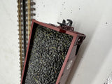 MTH Premier 20-90152f Pennsylvania O Scale Premier 2-Bay Offset Hopper Car Used