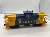 Lionel 6-17654 ALASKA EXTENDED VISION SMOKING CABOOSE O SCALE Like New #1087