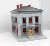 MTH Railking 30-9099 Gray & Black Police Station O SCALE Like New