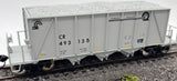 Walthers proto 920-106031 CONRAIL 40' Ortner 100-Ton Open Aggregate Hopper #493135 HO Scale Like New