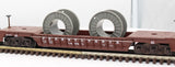 Lionel 6-16983 PRR F-9 Well Car W/Cable reels O SCALE Like New