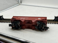 MTH Premier 20-90326G Pennsylvania Premier 2-Bay Offset Hopper Car O SCALE Used Excellent