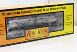 MTH Railking 30-7362 Texaco 3-Dome Tank Car #9384 O SCALE Like New