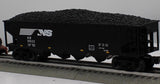 MTH Railking 30-75423 Norfolk Southern 4-Bay Hopper Car O SCALE Like New