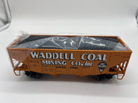 MTH Premier 20-97200 Waddell Coal 2-Bay Fish Belly Hopper Car - MTHRRC 2007 O SCALE NEW