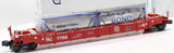 K-Line K7755 FEC DTTX Gunderson W/FEC And Santa Fe Container O SCALE Like New