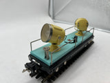 Lionel Tinplate repro Blue Lackawanna Searchlight Car O SCALE Used Excellent No Box
