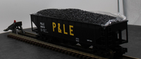 MTH Railking 30-7082C Pittsburgh & Lake Erie 4-Bay Hopper Car w/ Coal Load . O SCALE NEW