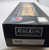 MTH Rugged Rails 33-6240 Pittsburgh Steelers Passenger Car O SCALE Used Excellent Damaged Box