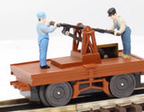 Industrial Rail IDM 10000 Powered Hand Car O SCALE Like New