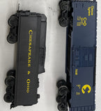 Lionel 6-11742 CHESAPEAKE & OHIO C&O  Model Railroad train Set Coastal Limited O Scale Used Excellent