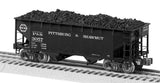 Lionel 2226070 Pittsburg & Shawmut Die-cast AAR 2-Bay Hopper 2-Pack O SCALE NEW