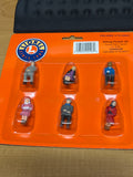 Lionel 1930220 SITTING PEOPLE  6-PACK FIGURES O SCALE NEW