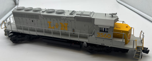 Louisville & Nashville 50' Waffle Side Box Car 3 rails échelle O MTH Louisville & Nashville 50' Waffle Side Box Car 3 rails échelle O MTH