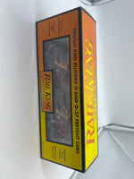 MTH Railking 30-76176 Denver & Rio Grande O SCALE RailKing Flat Car w/(2) Fork Lifts w/Pallets NEW