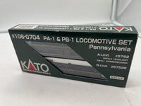 Kato 106-0704 Pennsylvania Railroad PRR PA-1 and PB-1 Locomotive Set N SCALE Like New