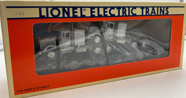 Lionel 6-17515 Norfolk Southern Flatcar with Semi Tractors O SCALE NEW
