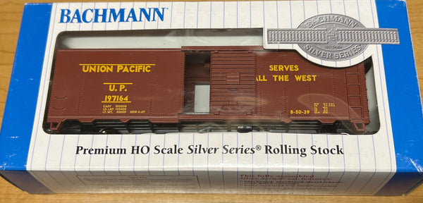 Bachmann 15002 UNION PACIFIC STEAM ERA 40' BOX CAR HO SCALE NEW