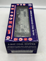 RMT RMT96247 NORFOLK SOUTHERN NS 2 BAY COAL HOPPER WITH FIGURE, LOAD O SCALE NEW