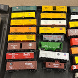 HO Scale Western Freight Cars-- 3 to 4 Random Freight Cars Most with Kadee Couplers