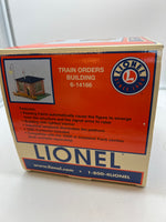 Lionel 6-14166 TRAIN ORDERS BUILDING O SCALE Like New