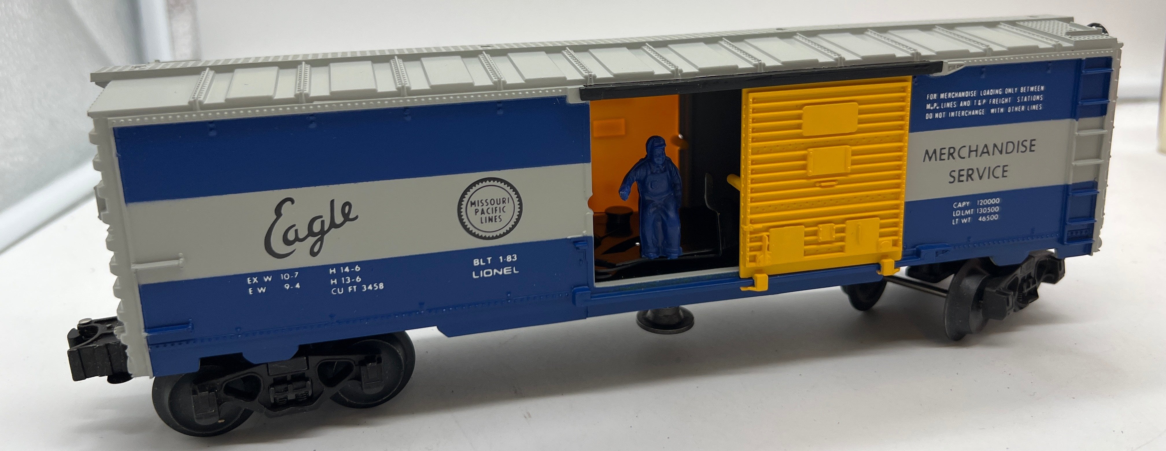 Lionel 6-9219 Missouri Pacific MP animated box car item O SCALE NEW