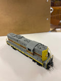 HO Scale Bargain Engine 68 Erie Lackawanna Diesel NONPOWERED Used VG