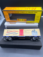 MTH Railking 30-78119 Baltimore American Beer Modern Reefer Car - (TCA 2010 Banquet Car) O SCALE Used Excellent