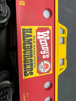 Lionel  6-6449 Wendy's Old Fashioned Hamburgers Red /Yellow caboose 027 O SCALE Used Excellent Damaged Box
