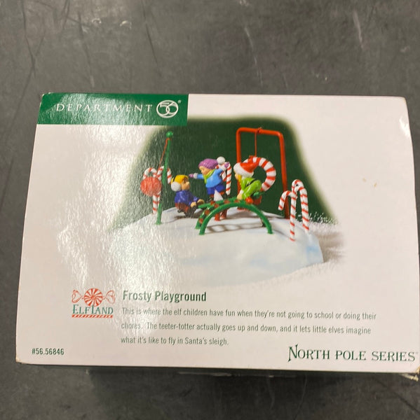 Department 56 North Pole Series 56.56846 Frosty Playground