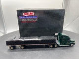 PEM M75706 SHAMROCK Freightliner Semi w/ Flatbed Trailer & Tarped Load 1:64 SCALE NEW