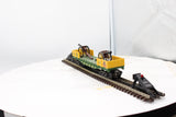 K-Line K-6620 READING Flat Car TCA National Convention #6620 O Scale Like New Damaged Box