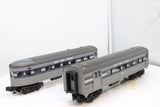 MTH 30-6024 NEW YORK CENTRAL Car Nos. 450 290 Railking Dreyfus Colors O Scale Used Excellent