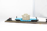 Lionel 6-16332 Depressed Flat Car W/Transformer O Scale (2 insulators are broken) Used