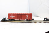 Lionel 6-19809 Erie Lackawanna Operating box car w/mailman (mail bag is missing) O Scale Like New