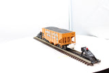 MTTH 20-97200 Waddell Coal 2 Bay Fishbelly Hopper w/coal load O SCALE NEW