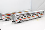 MTH Premier 20-6122 Santa Fe El-Capitan 2-Car 60' Slp/Din Aluminum Passenger Set O SCALE Like New