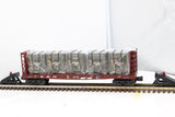 MTH Railking 30-76605 Norfolk Southern Flat Car - w/Bulkheads & LCL Containers O SCALE NEW