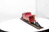 K-Line K613-1651 Lehigh Valley Railroad Extended Vision Smoking Caboose O SCALE NEW