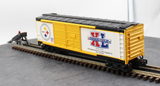 MTH 30-74366 Pittsburgh Steelers 40 foot double door boxcar NFL Super Bowl XL O scale Like New