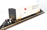 MTH 30-7442 Lehigh Valley Box Car #8208 O Scale WEATHERED AS IS Used No Box