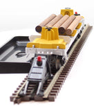 Lionel 6-26841 O Pennsylvania Railroad Log Dump Car 224 O SCALE Like New