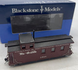 Blackstone Models b340956   0540 Flying Grande Herald D&RGW Long Caboose  HOn3  Scale Used Excellent